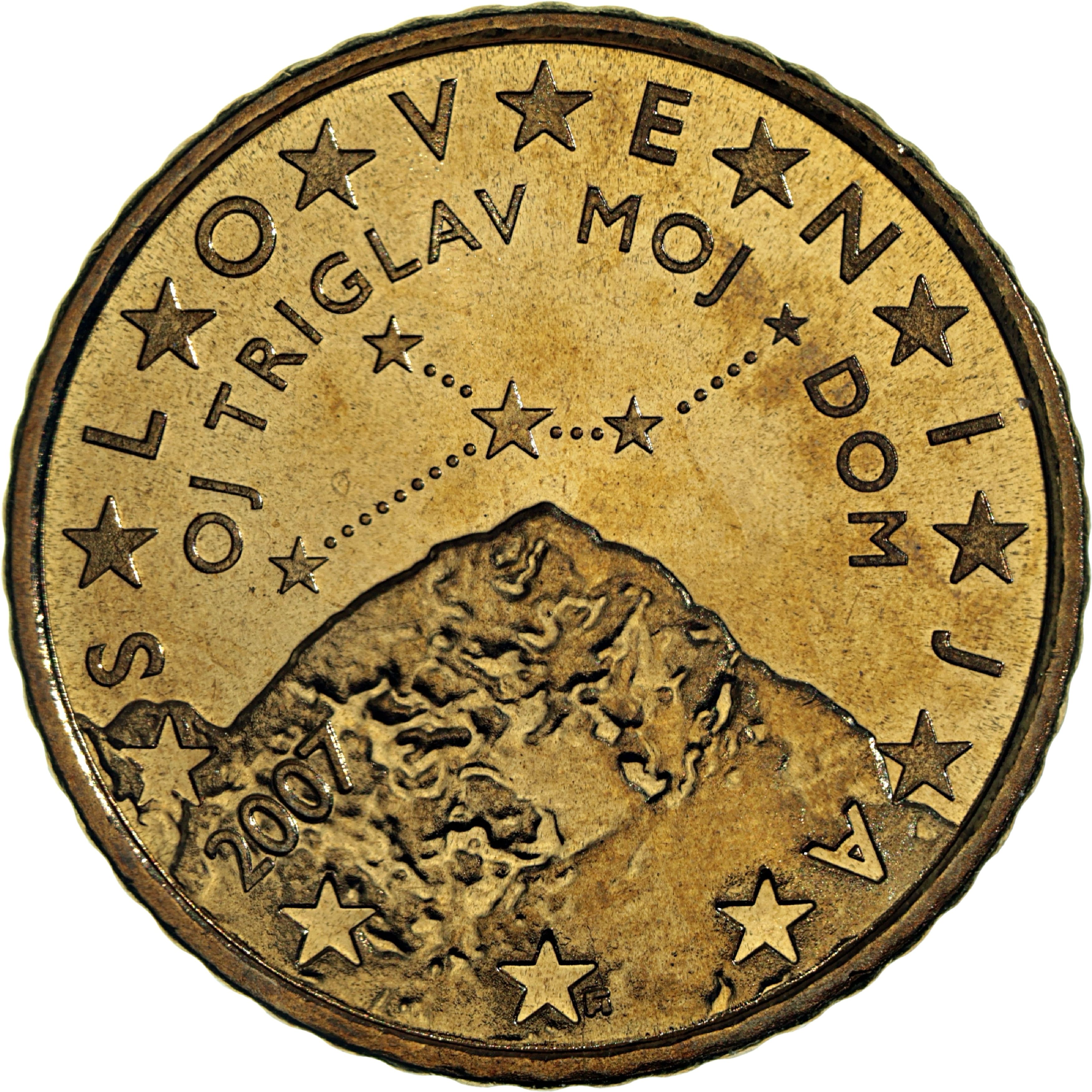 Slovenia 50 cent 2018 — Standard design