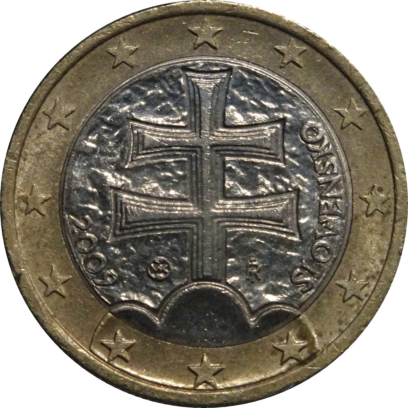 Slovakia 1 euro 2016 — Standard design