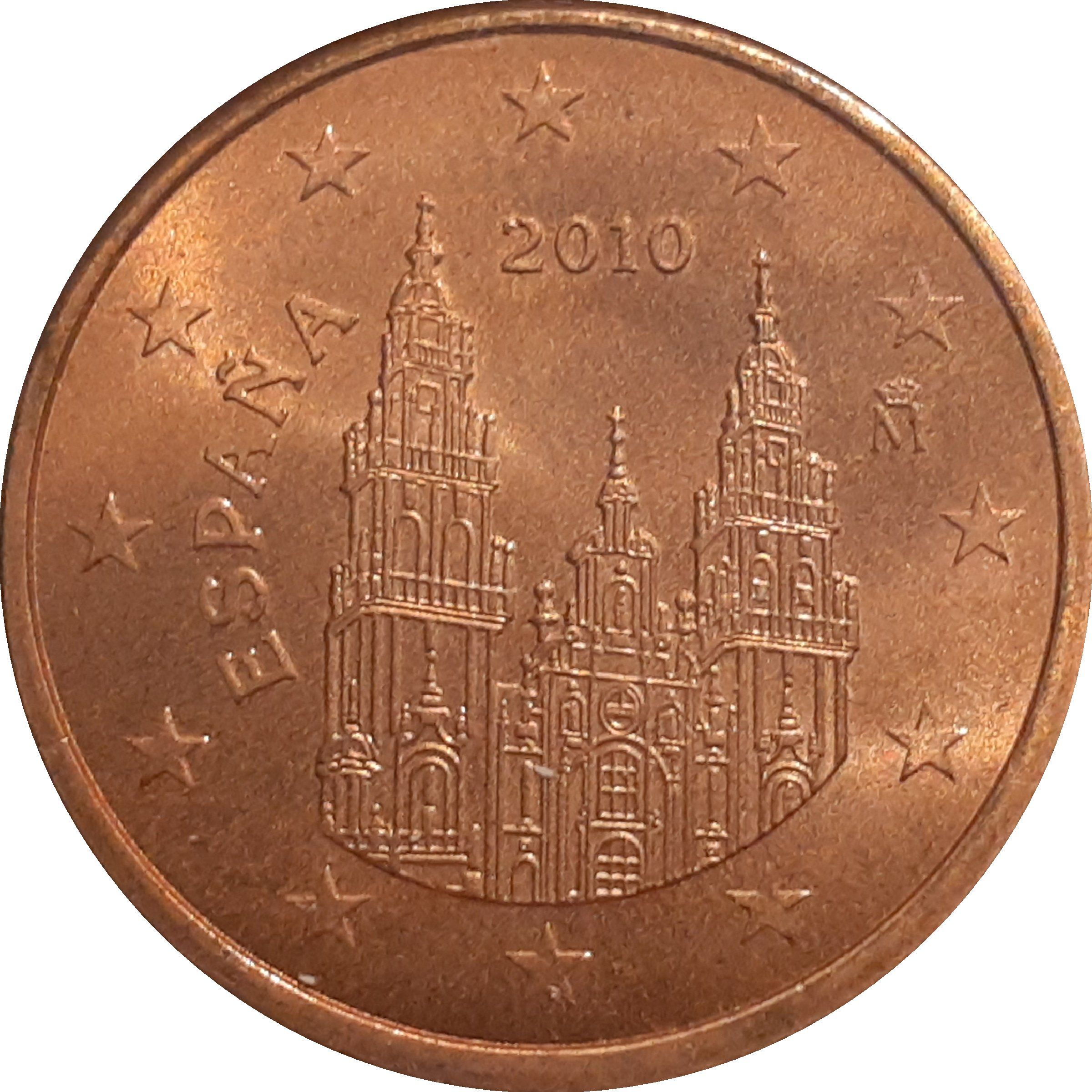 Spain 2 cent 2011 — Standard design