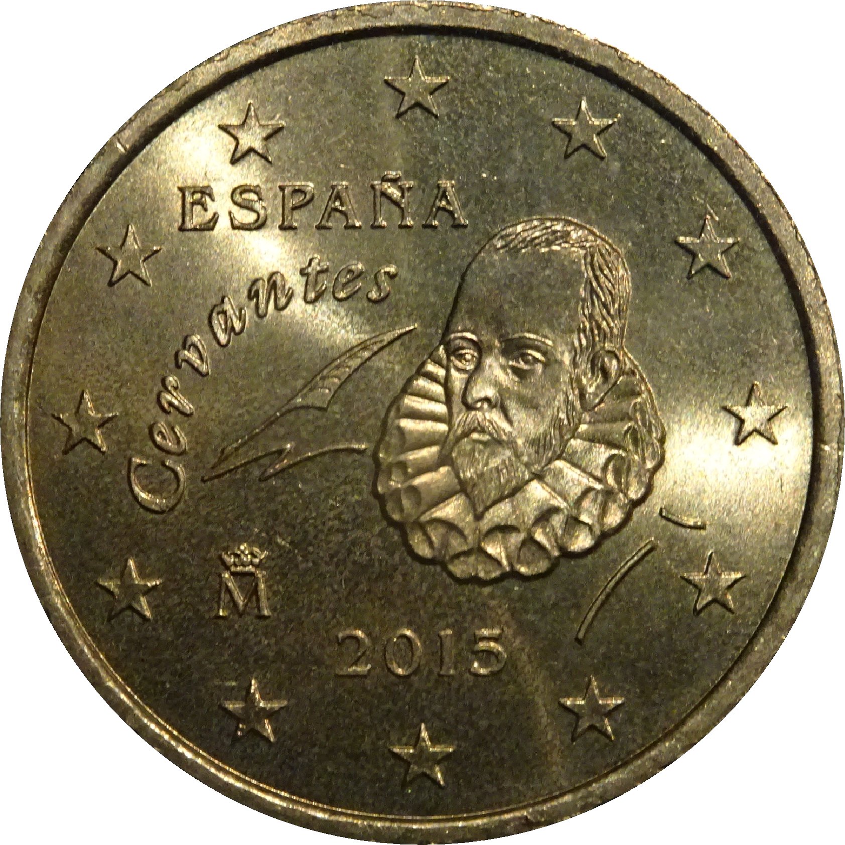 Spain 50 cent 2025 — Standard design