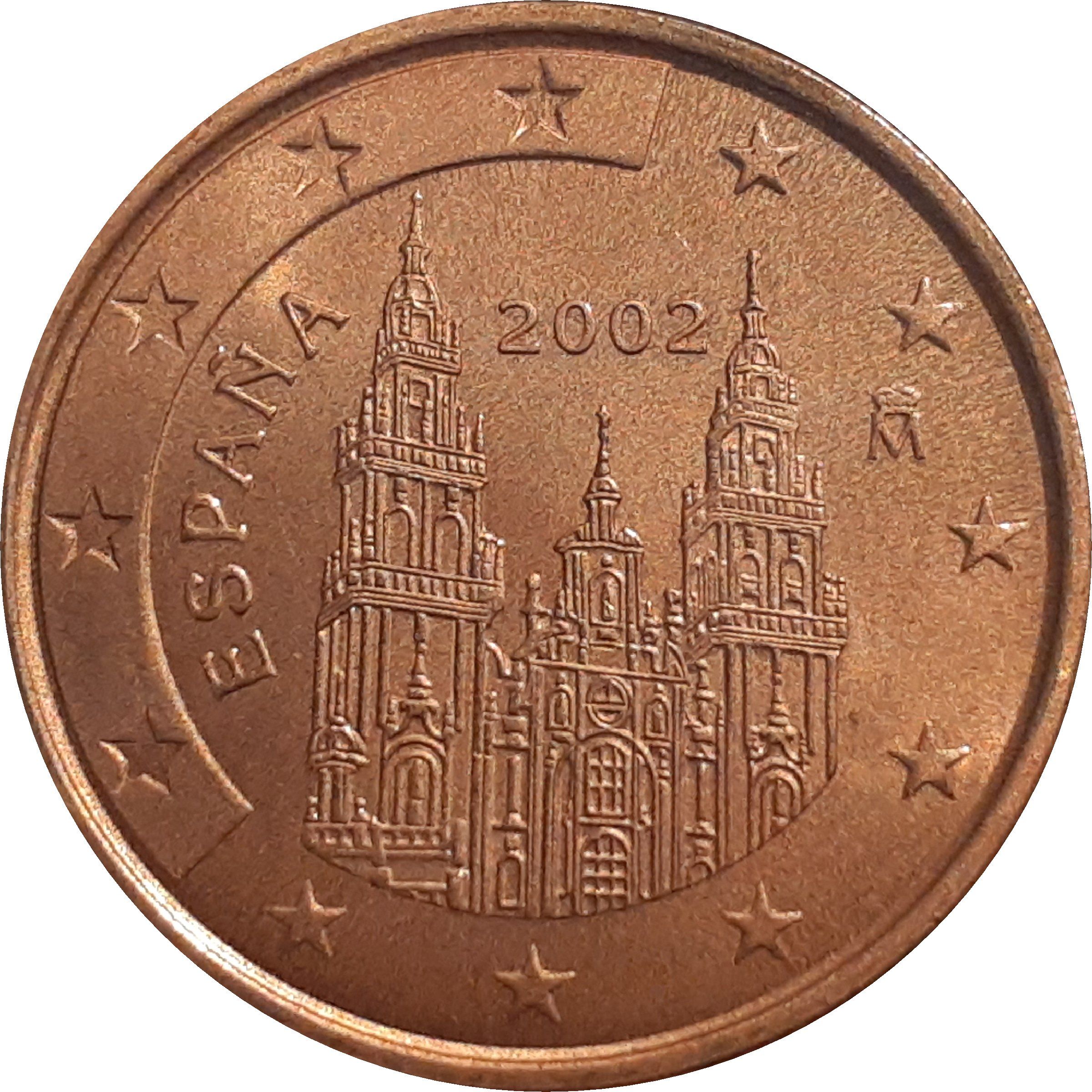 Spain 5 cent 2009 — Standard design