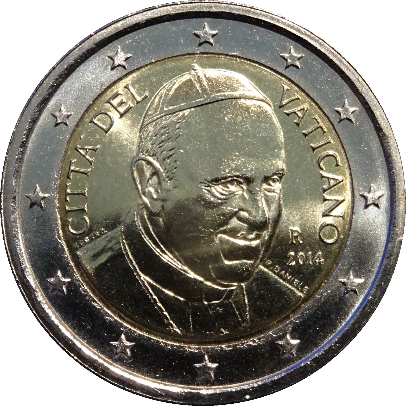 Vatican City 2 euro 2014 — Standard design