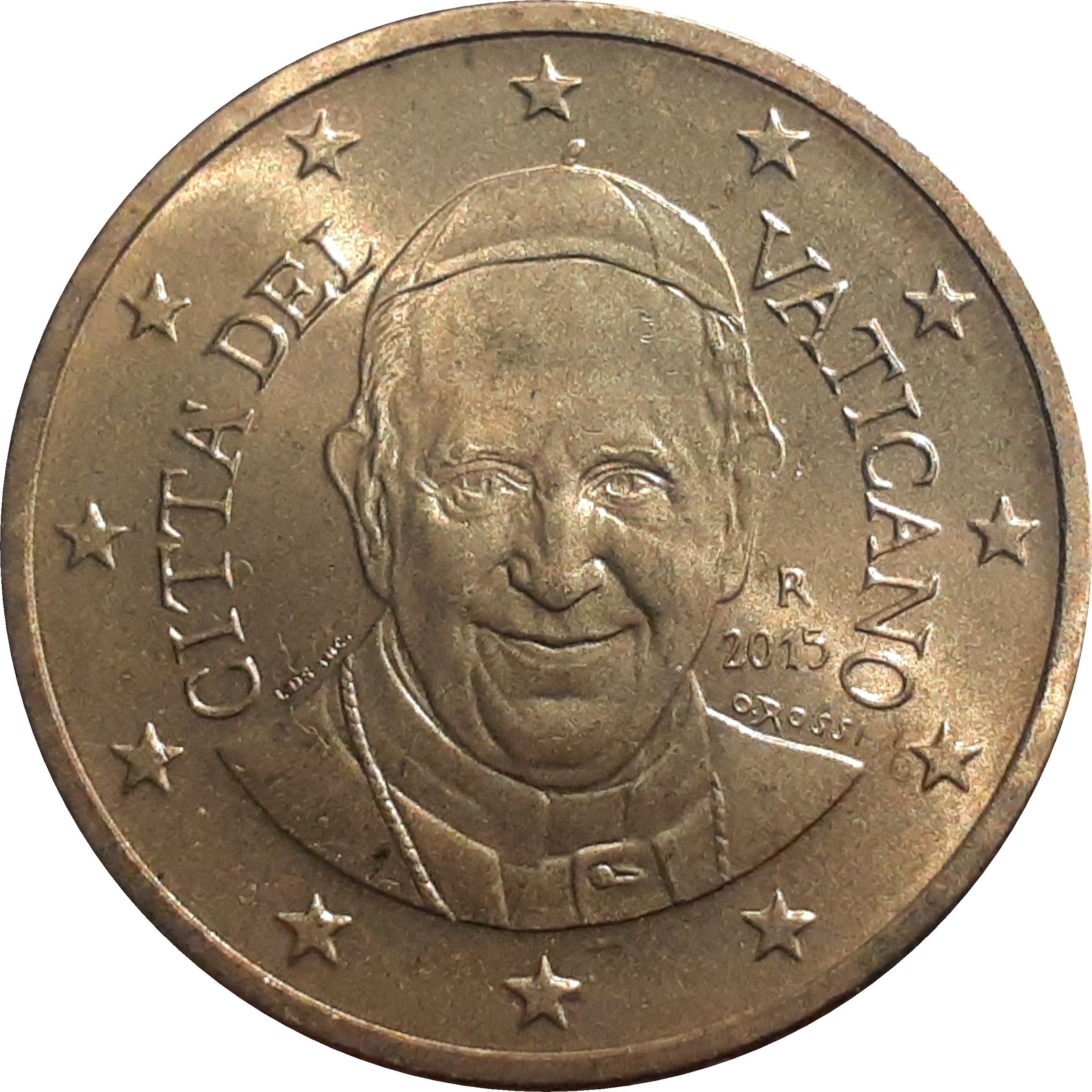 Vatican City 10 cent 2014 — Standard design