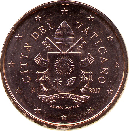 Vatican City 2 cent 2022 — Standard design