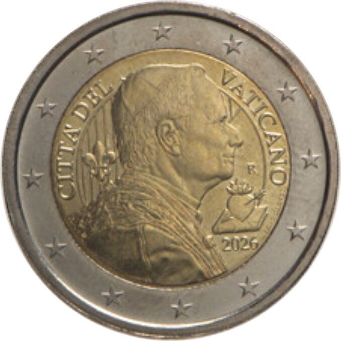 Vatican City 2 euro 2026 — Standard design