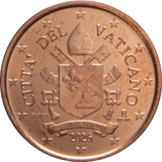 Vatican City 5 cent 2026 — Standard design