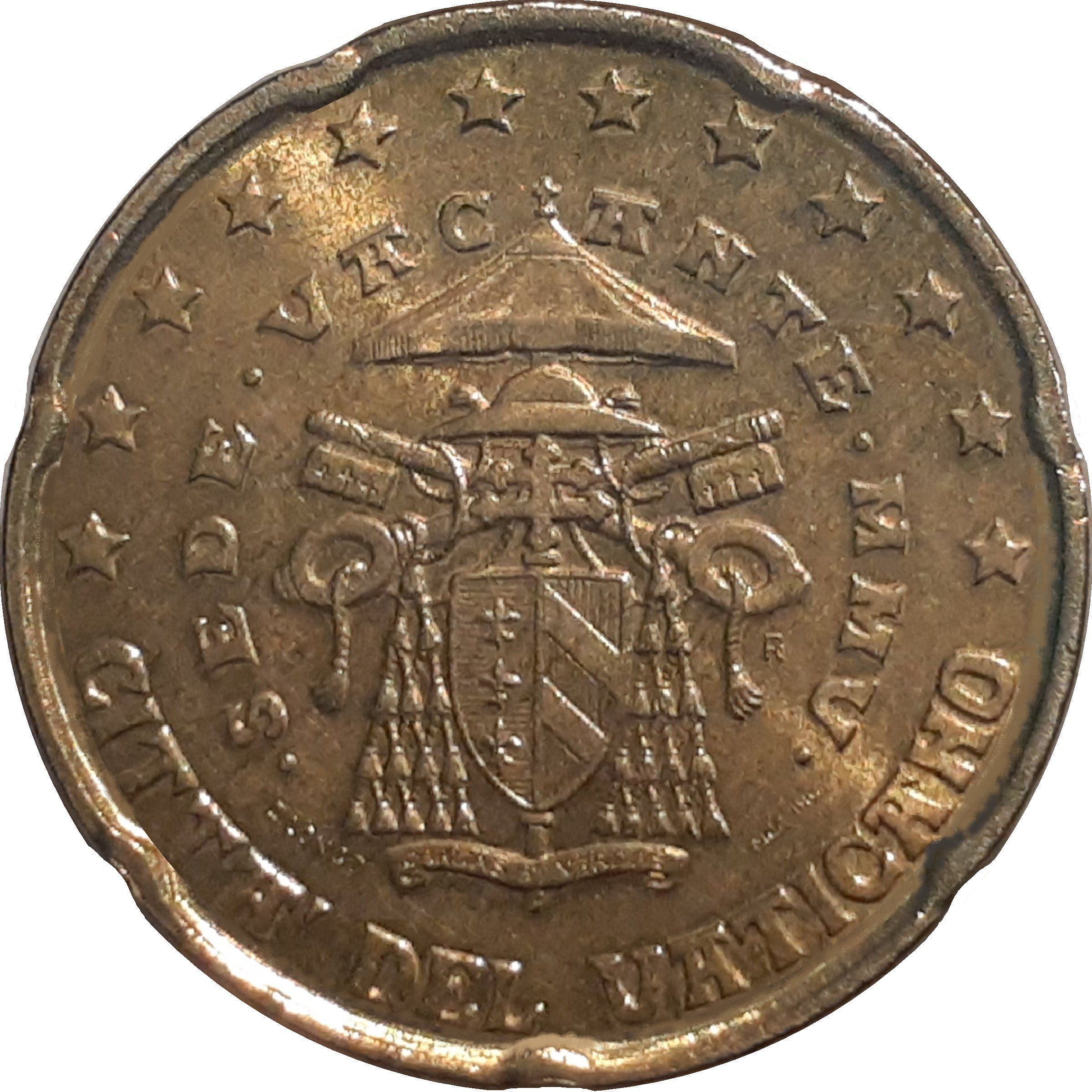 Vatican City 20 cent 2005 SV — Sede vacante