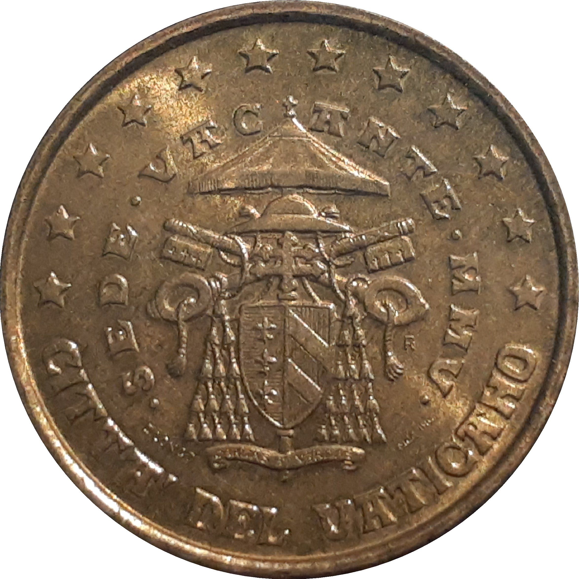 Vatican City 10 cent 2005 SV — Sede vacante