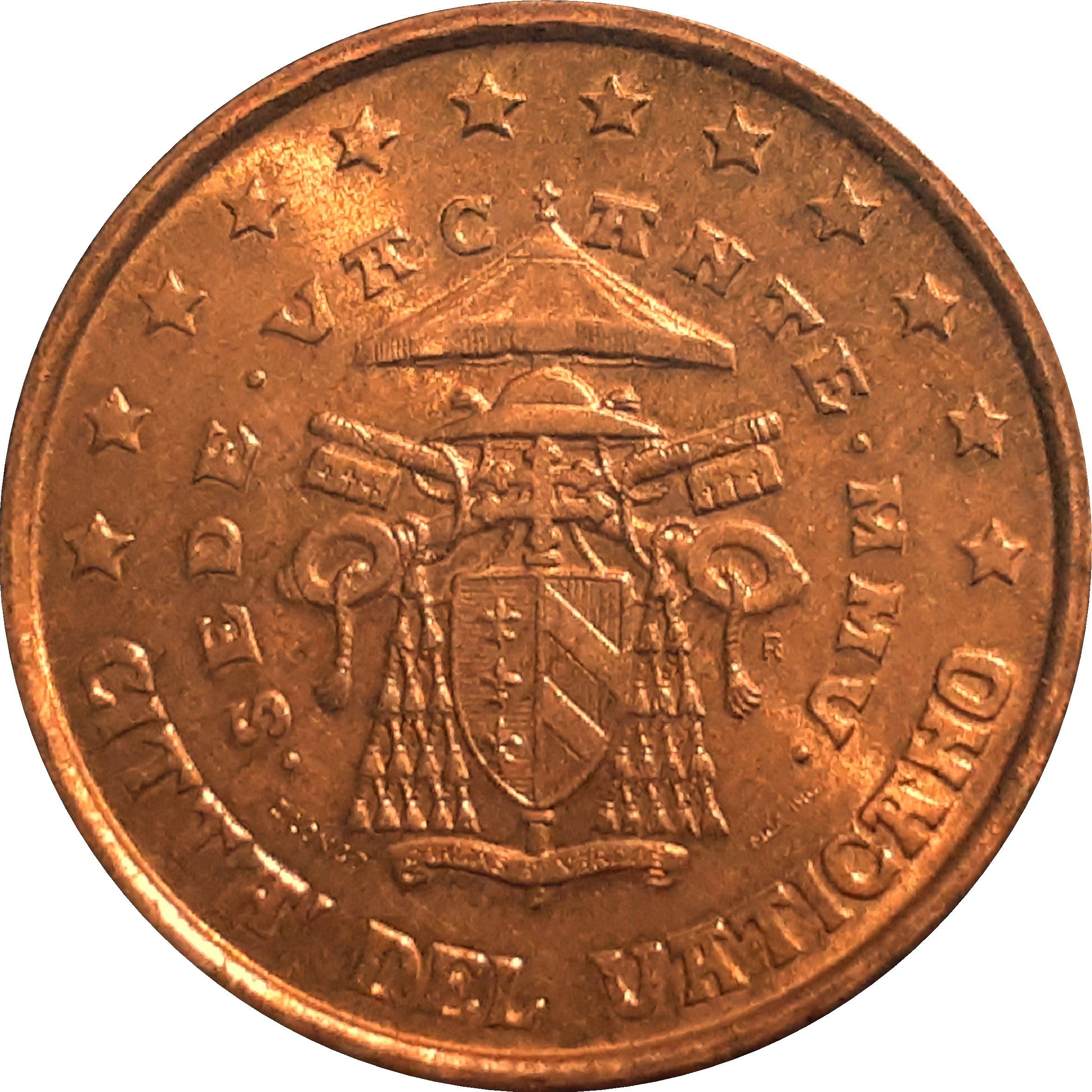 Vatican City 5 cent 2005 SV — Sede vacante