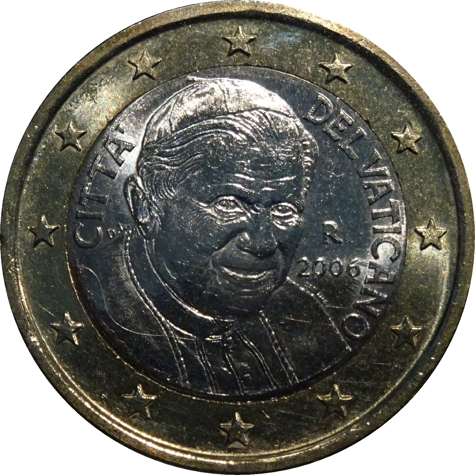 Vatican City 1 euro 2006 — Standard design
