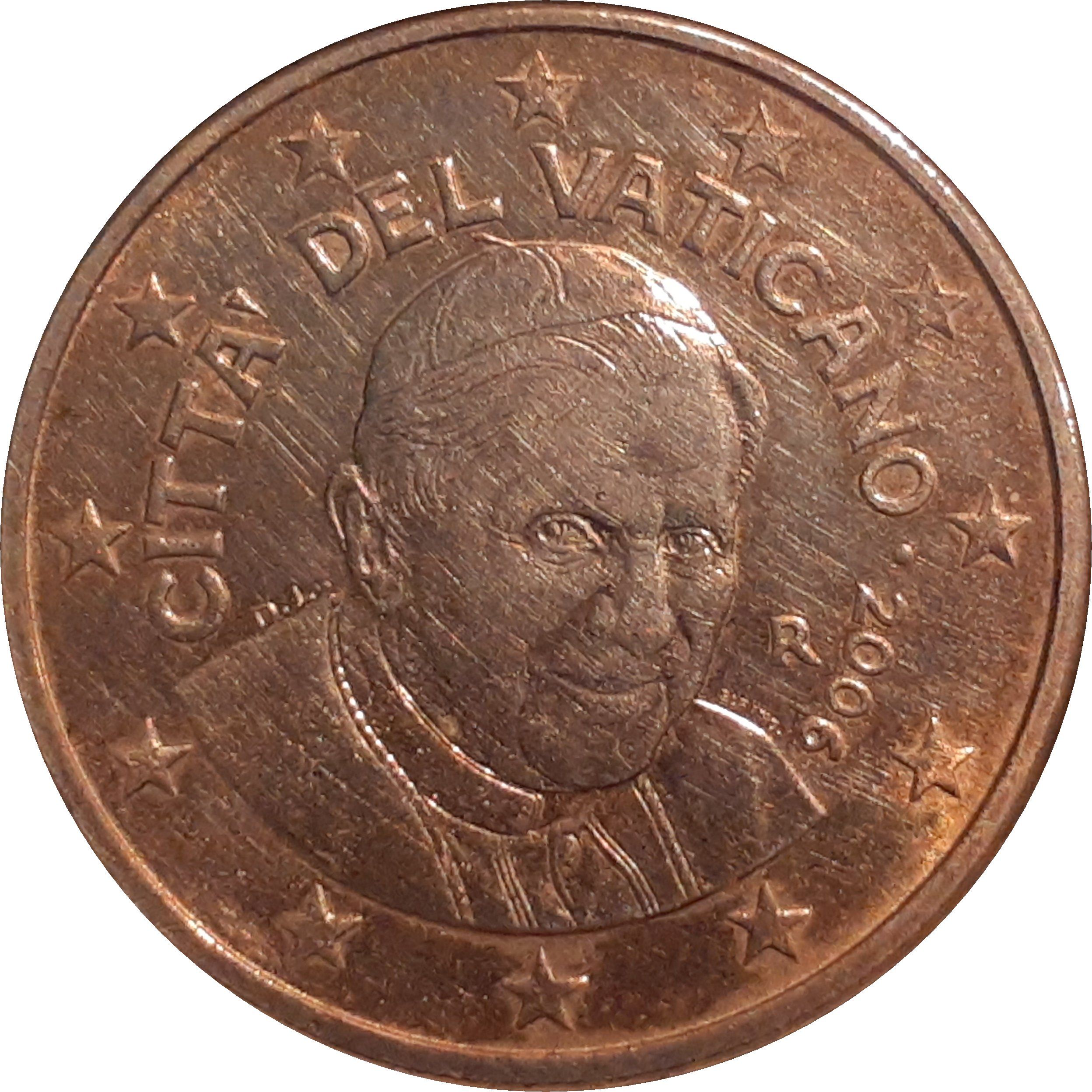 Vatican City 2 cent 2009 — Standard design